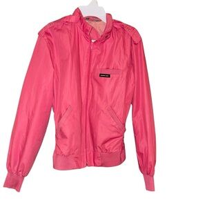 Members Only Vintage 1980’s Kids Jacket hot‎ pink Size 7/8